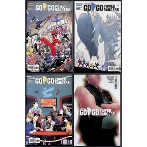 Go Go Power Rangers 4X Comic Lot #3 4 5 6 Dan Mora Boom!